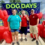 STEP UP members and liaison at Dog Days 5K Event.